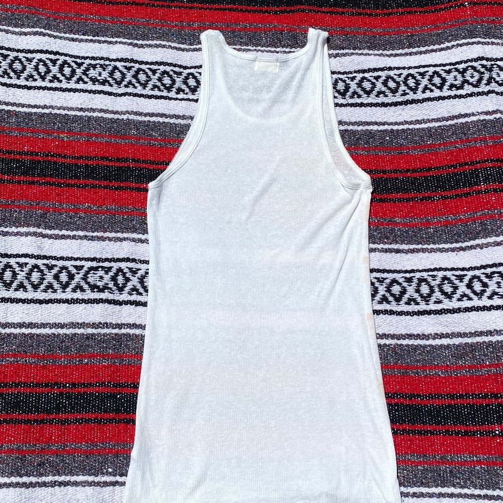American Flag Ribbed Tank Top - Picture 5 of 5